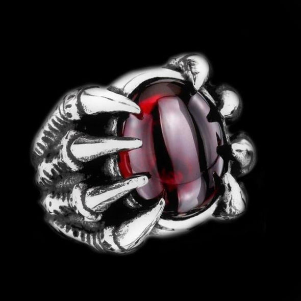 DRAGON EYE CLAW GEM RING