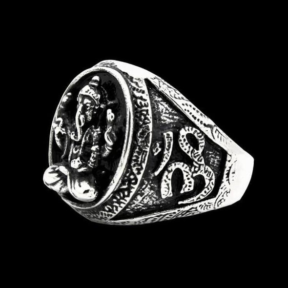 GANESHA SIGNET RING