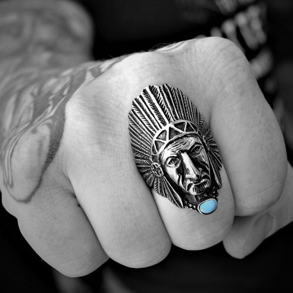 GRAND CHIEF TURQUOISE RING