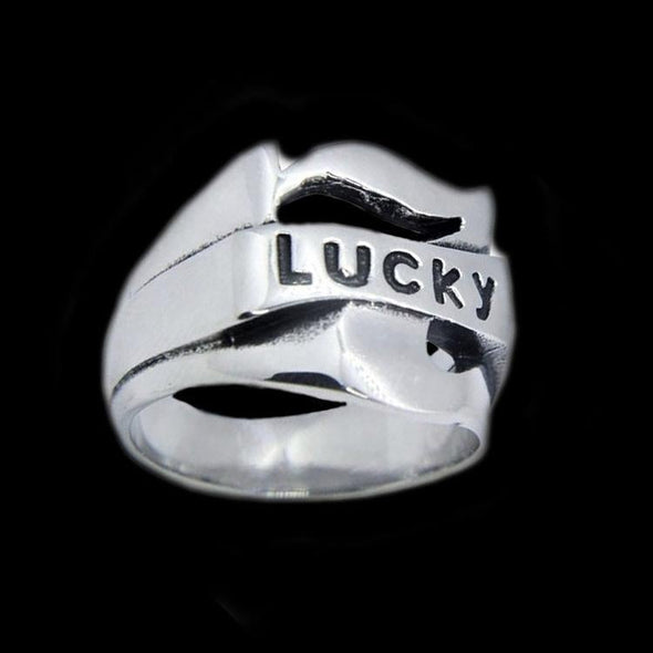 LUCKY SILVER RING