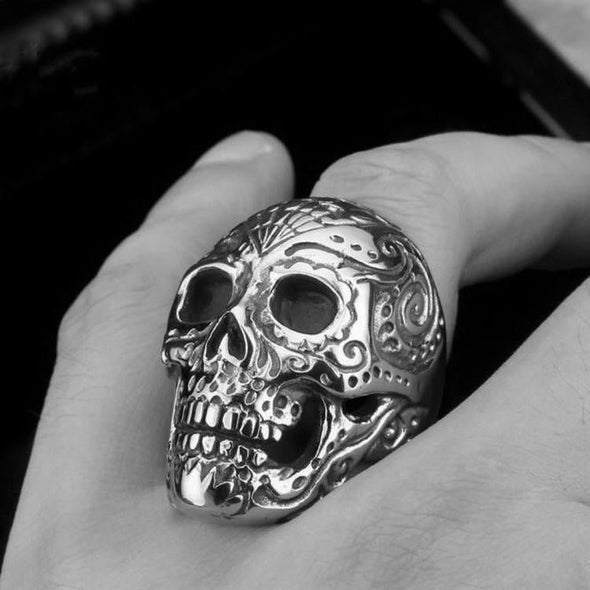 MEXICAN SKULL RING