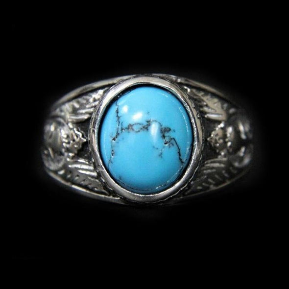 NATIVE NAVAJO STONE RING