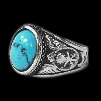 NATIVE NAVAJO STONE RING