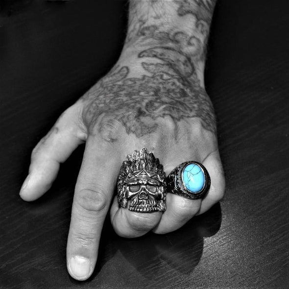 NAVAJO STONE RING