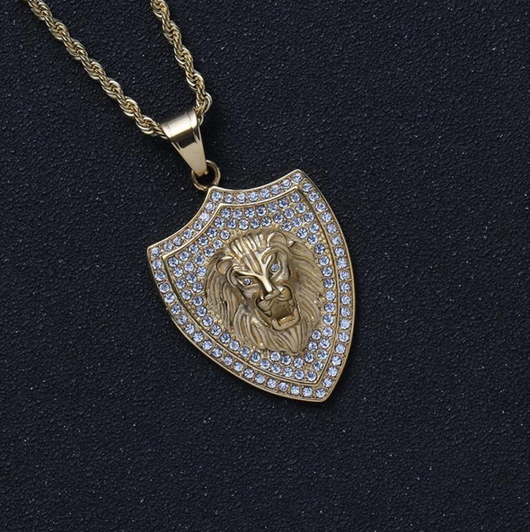 Lion Head  Necklace