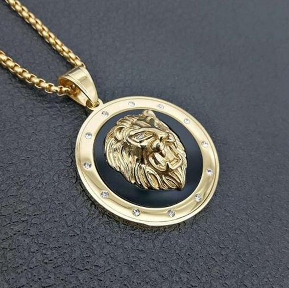 Lion Head  Necklace