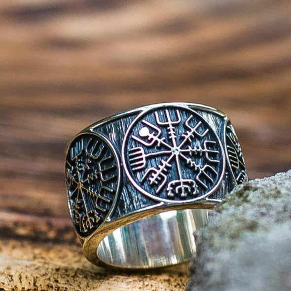 Viking Compass Ring