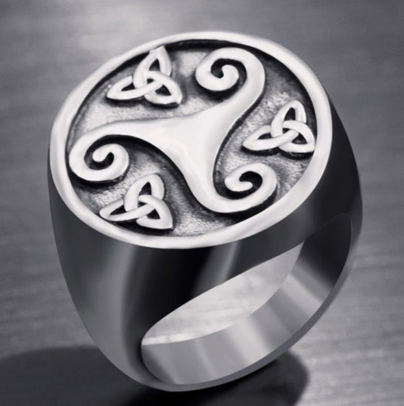 Viking Compass Ring