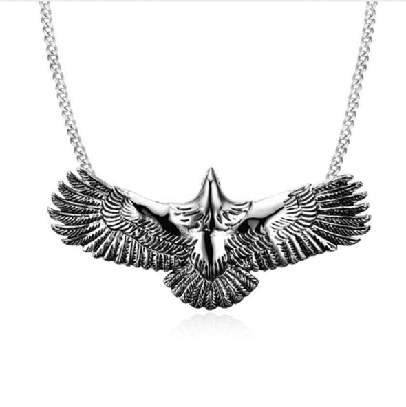 Eagle Rose Necklace