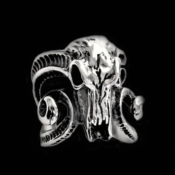 RAM SKULL RING