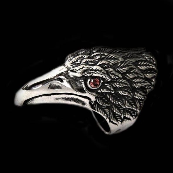 RAVEN HEAD RING