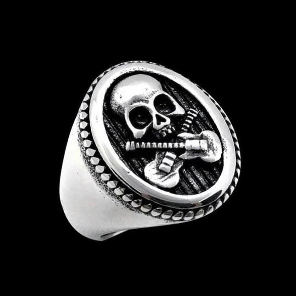 ROCK STAR SKULL RING