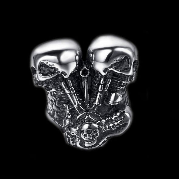 SKULL ENGINE RING