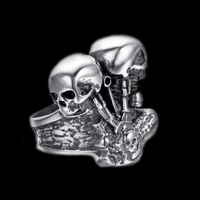 SKULL ENGINE RING