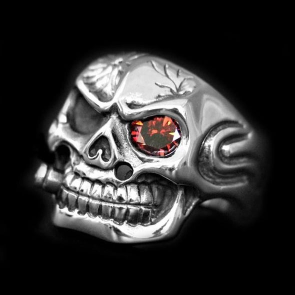 THE BOSS SKULL RING